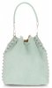 Bőr táska shopper bag Vittoria Gotti menta V3020